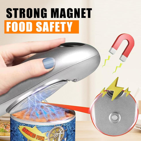 Electric Can Opener, Open Your Cans with A Simple Press of Button - Automatic, Hands Free, Smooth Edge,Can Opener Electric for Home Kitchens and S...