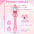 Bubble Wands Toys for 4 Year Old Girls: Princess Wand Gifts for 3 Year Old Girl Handheld Bubble Machine for Kids Birthday Gift for 3 Year Old Girl...