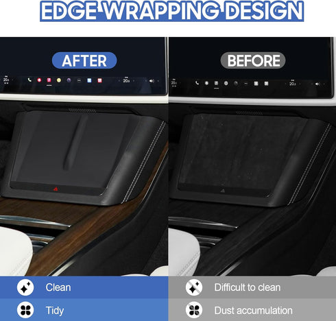 Silicone Wireless Charger Mat for Tesla Model S/X, Charging Area Protective Anti-Skid Mat, Center Console Wireless Charging Pad Tesla Model X Mode...