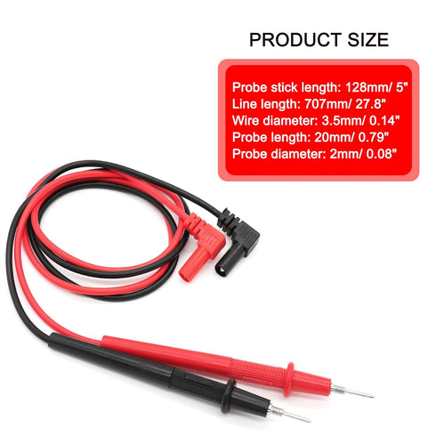 Replacement Test Lead Set Multimeter Test Leads Kit Included 2pcs Test Lead...
