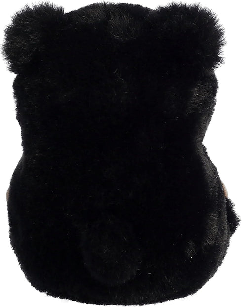 Aurora® Round Rolly Pet™ Cuddles Black Bear™ Stuffed Animal - Adorable Companions - On-The-Go Fun - Black 5 Inches...