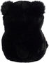 Aurora® Round Rolly Pet™ Cuddles Black Bear™ Stuffed Animal - Adorable Companions - On-The-Go Fun - Black 5 Inches...