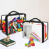 6 Pack Extra Large Toy Storage Bags PVC Organizing Bags with Zippered, Toy Storage Organizer with Portable Handheld?Waterproof Toy Bags for Board ...