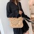 Women Straw Crossbody Purse Straw Clutch Bag Summer Beach Shoulder Handbag Woven Handmade Purse...