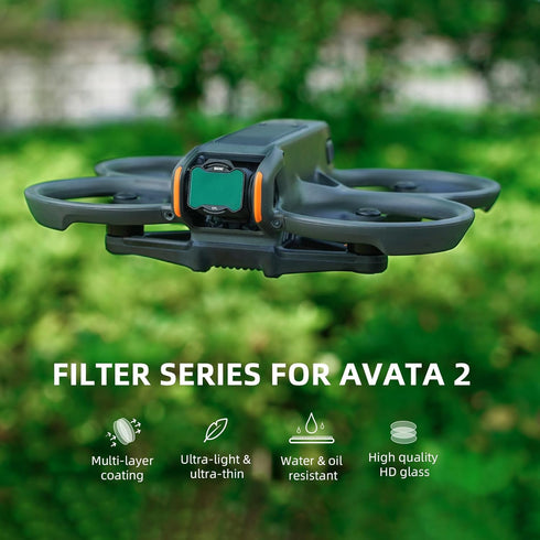 Avata 2 UV Filter, Camera Ultraviolet Protection Lens Filters Set Compatible with DJI Avata 2 Drone Accessories - Aluminum...