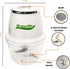 Electric Food Chopper Processor, 350ml / 11.8oz Capacity, Stainless Steel Blade for Garlic, Veggies, Onion, Nuts, Spices, Fruits - Cordless, Power...