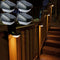 Solar Fence Lights Outdoor Waterproof Led,Fence Lights Solar Powered,Solar Step Lights,Solar Lights for Outside Backyard Railing Wall Step Patio D...