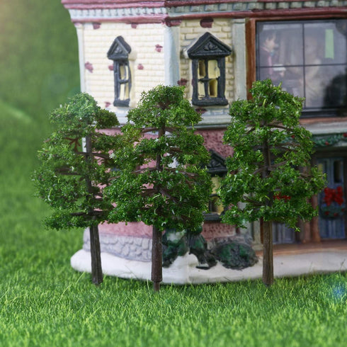 BESPORTBLE Artificial Trees Modle: 20pcs Architectural Micro 9CM Imitation Landscape Tree Model Scenery...