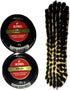 By Be The Bestest Kiwi Shoe Polish Paste Black(2) 0.2 fl oz with Kiwi Leather Shine Brush...