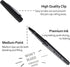 Black Felt Tip Pens, 32 Black Pens, 0.7mm Medium Point Felt Pens, Felt Tip Markers Pens for Journaling, Note Taking, Planner, Writing,Drawing.Perf...