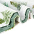 HOMRITAR Baby Blanket for Boys Soft Lightweight Minky Blanket with Double Layer Dotted Backing for Infant Toddler Nursery Crib with Green Pine Tre...