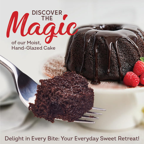 TORTUGA Caribbean Moonshine Apple Pie Cake - 4 oz Cake - The Perfect Premium Gourmet Gift for Gift Baskets & Birthday Gifts - Great Cakes for Deli...