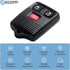 ECCPP for f ord f150 Key fob Keyless Entry Remote Key Fob CWTWB1U212 3 Button - Black for Ford for Mazda for L incoln for M ercury CWTWB1U331 CWTW...