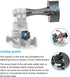 Aluminum Buckle Clip Basic Base Mount+Hand Tighten Screw with 360 Degree Rotate & Lock Protector, Perfect for GoPro Clip mounts & Replace The Plas...