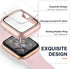 Charlam Compatible with Apple Watch Case 42mm Series 3 2 1 with Screen Protector, Full Protective Waterproof Bumper Cases Touch Sensitive Clear Fi...