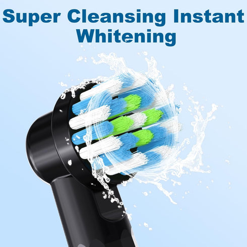 16 Pcs Replacement Toothbrush Heads Compatible with Braun Oral B Pro 1000/7000/9600/5000/3000, Precision Senesitive Brush Heads Refills for Genius...
