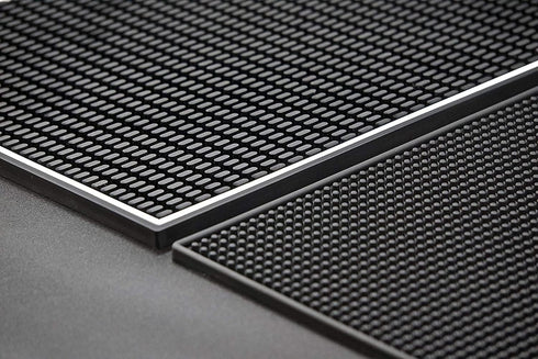 Highball & Chaser Bar Mat 18 x 12, Thick Durable and Stylish Bar Mat for Spills. Non Slip, Non-Toxic, Service Mat for Coffee, Bars, Restaurants Co...