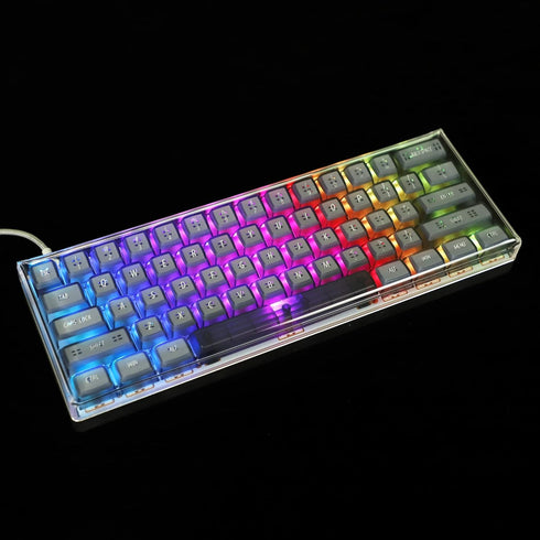 YMDK Mechanical keyboard Dust Cover Keycap Lid Acrylic for 60% 61 64 Mechanical Keyboard...