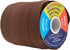 Mandala Crafts Double Fold Bias Tape for Sewing - 55 Yds Brown Bias Tape Double Fold 1 Inch Hem Quilt Binding Brown Seam Binding Tape - Fabric Pip...