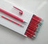 Gel Pens 0.5mm Refills, Red Gel Pen Refills, 50-Pack 0.5 mm Gel Ink Pen Replace Refills,Send 1 Extra pens,Red Pen Refills Easy Drying, Smooth Writ...