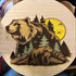 9 PCS Animal Stencils Wild Animal Stencils for Painting Reusable Deer Wolf Bear Owl Stencils Templates Large Jungle Animal Painting Stencils for P...