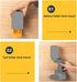 2 in 1 Tool Mount Hanger/Dock Compatible for Dewalt 20V Drill; Battery Holder Hanger/Dock Compatible for DCB203 DCB206 DCB200 Battery,Also fit for...