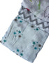 Muslin Swaddle Breathable Multi-Use Blanket, 120 x 120 cm, 47" x 47", 70% Bamboo + 30% Organic Cotton, for Baby Infant Newborn Boys Girls Swaddlin...