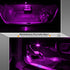 168 194 2825 T10 W5W 5050 5-SMD LED License Plate Dome Map Lights Bulbs (20 pieces) (Pink/Purple)...
