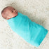 Baby K'tan Newborn Swaddle & Toddler Blanket, Teal/Charcoal...