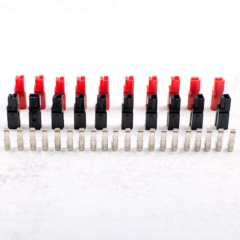 20 Pair 45AMP Quick Disconnect Power Terminals Connectors, Red Black Quick Connect Battery Connector Modular Power Connectors Set...