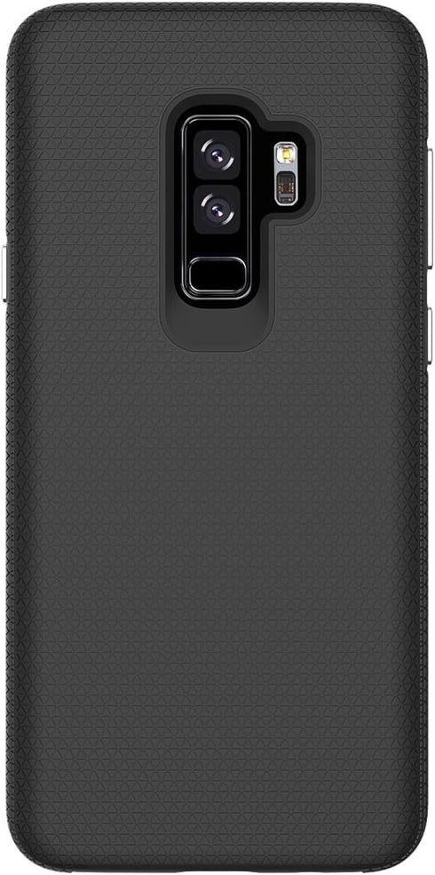 KIOMY Case for Samsung Galaxy S9 Plus /S9+, Shockproof Bumper Protective Cell Phone Back Cover Dual Layers Black...