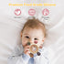 Baby Teething Toys for 0-6 6-12 Months, BPA Free Baby Teether Sensory Toys for Babies 0 3 6 9 12 18 Months, Newborn Infant Toys Gifts for 1 One Ye...
