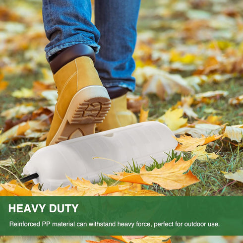 Outdoor Extension Cord Safety Cover with Waterproof Protector Seal, Weatherproof Electrical Connection Box for Outdoor Outlets, Plugs, Sockets, Ho...