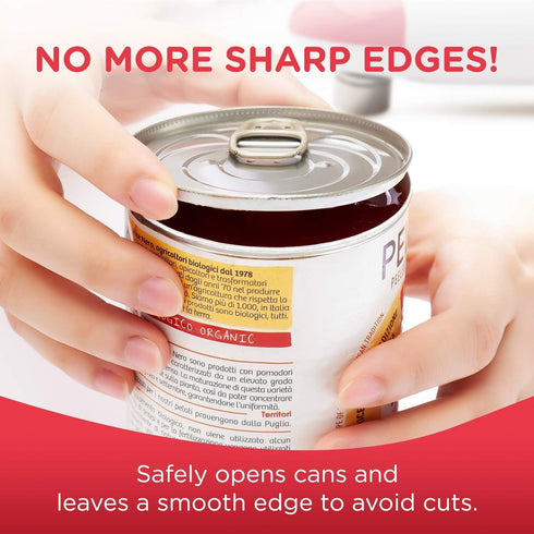 Kitchen Mama Auto Electric Can Opener: Open Your Cans with A Simple Press of Button - Automatic, Hands Free, Smooth Edge, Battery Operated, YES YO...