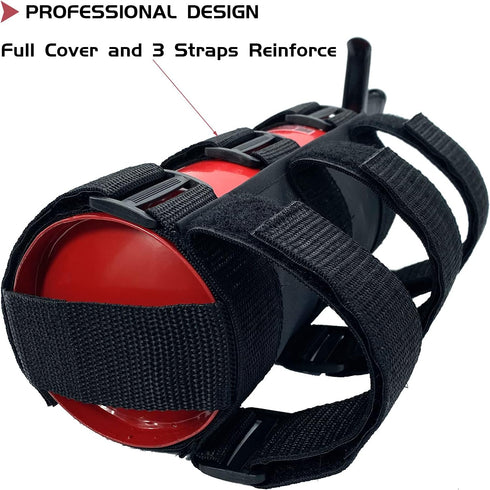Car Roll Bar Fire Extinguisher Mount Holder Replacement for Jeep Wrangler CJ YJ TJ LJ JK JKU JL JLU, Polaris Ranger RZR General RS1, Can Am Maveri...