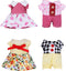 E-TING Family Set, Sweet Mother-Daughter Cool Father-Son Family Dress Up Set for 3-Inch and 2.25-inch Figure Town Series...