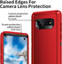 for Galaxy S10 Case,Heavy Duty Shockproof Dust/Drop Poof 3 Layers Full Bady Protection Rugged Cover Case for Galaxy S10,Red/Black...