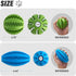 2 Pack Dogs Teething Chew Balls, Interactive Puzzle Dogs Toys for Clean Teeth and Training, Dog Balls for Puppy & Medium Dog (1 Blue +1 Green)...