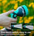 Heavy Duty Garden Hose Nozzle, 10 Spray Patterns Water Hose Sprayer with Thumb Control On/Off Valve, Comfortable Grip, Ideal for Outdoor Watering,...