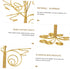 1pc Multi-head Combination Rack Airplant Display Frame Air Plant Hanger Ornament Tree Display Stand Birch Twig Tree Home Decorations Small Plant S...