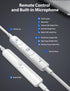 ACAGET USB C Headphones for Galaxy S24 Ultra S23 FE S22 Earbuds Wired iPhone 15 Pro USB Type C Earphones Magnetic Headset with Mic Volume Control ...