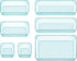 7 PCS Clear Plastic Drawer Organizers Set, 4 Size Desk Drawer Organizer Trays for Makeup, Jewelry, Kitchen Utensils, Gadgets and Office Accessorie...