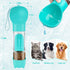 Dog Water Bottle Portable 4 in 1 Pet Travel Bowl 10oz Water Dispenser Dog Walking Accessories for Dogs Cats Camping Hiking Food Bowls with Garbage...