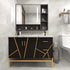 Abyssaly Gold Stainless Steel Wallpaper Removable Peel and Stick Countertops 17.71" X 118" Self-Adhesive Cleanable Gold Wallpaper for Refrigerator...