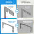 Wall Plate Spacer,Flush Fit Device Leveling Plates For Wall Outlet Repair And Loose Electrical Outlet Fix,Receptacle Spacers Shims For Use With Ou...