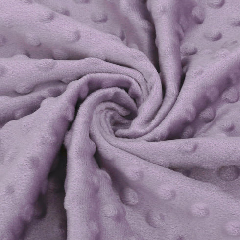 BORITAR Baby Blanket for Girls Soft Plush Minky Fabric, Double Layer Dotted Backing with Elegant Purple Butterfly Printed Blessed Blanket Gift for...