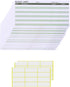 Mornajina 32 Pieces Cash Envelopes for Budgeting, Budget Envelope System with Cash Budget Envelopes Tracking Sheet, Plastic Reusable Money Envelop...