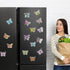 16 Pcs Butterfly Diamond Painting Magnets for Refrigerator Butterfly Diamond Art Magnets DIY Diamond Painting Kits Diamond Art for Adults Kids Cra...