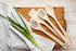 Healthy Wooden Spoons For Cooking Set of 6. Safe and Reliable Cooking Utensils for Kitchen – 100% Natural Nonstick Wood Spatula Spoon For Scraping...
