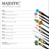 Royal & Langnickel Majestic Detail Artist Brush Set, 11-Piece...